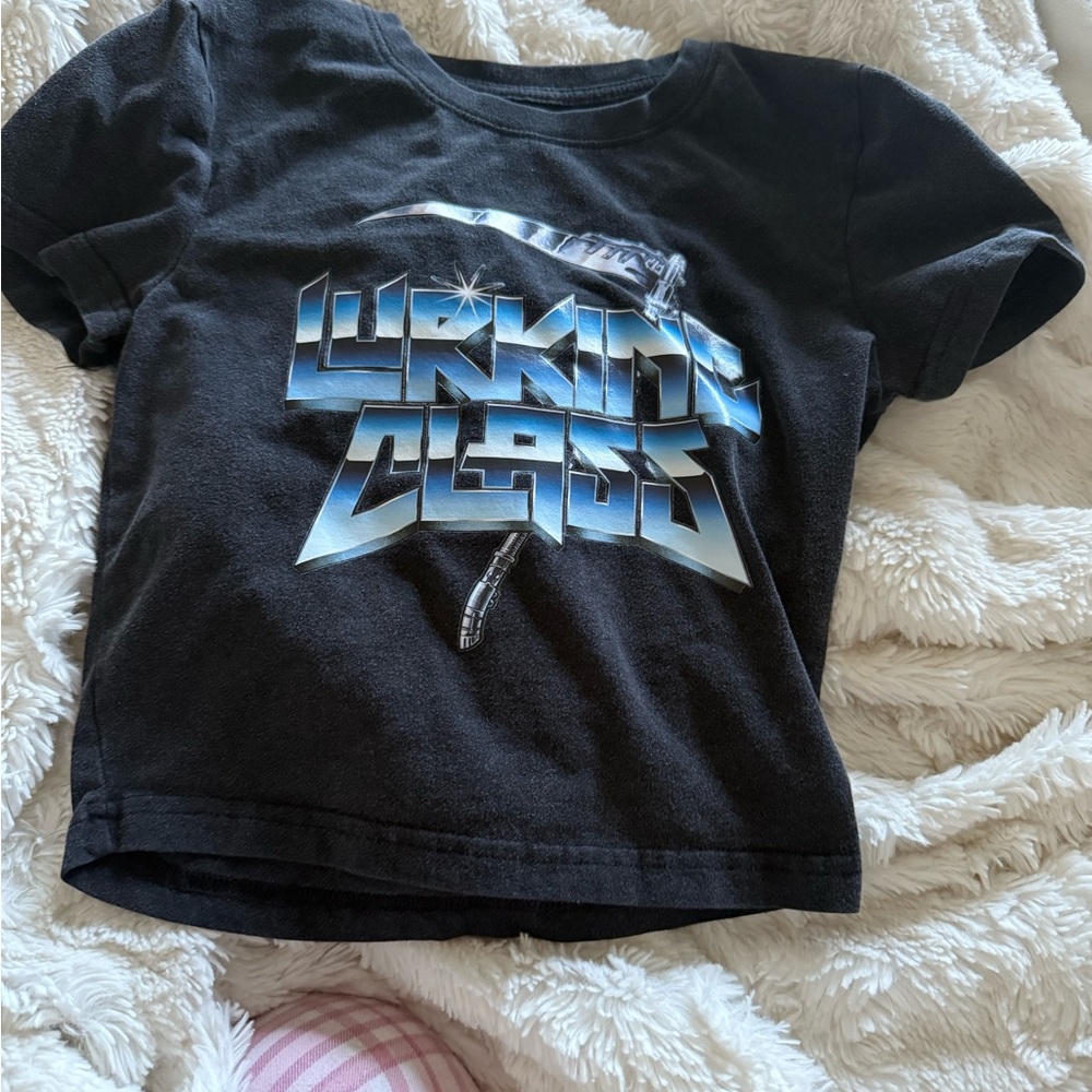 Black Lurking Class Crop Top
